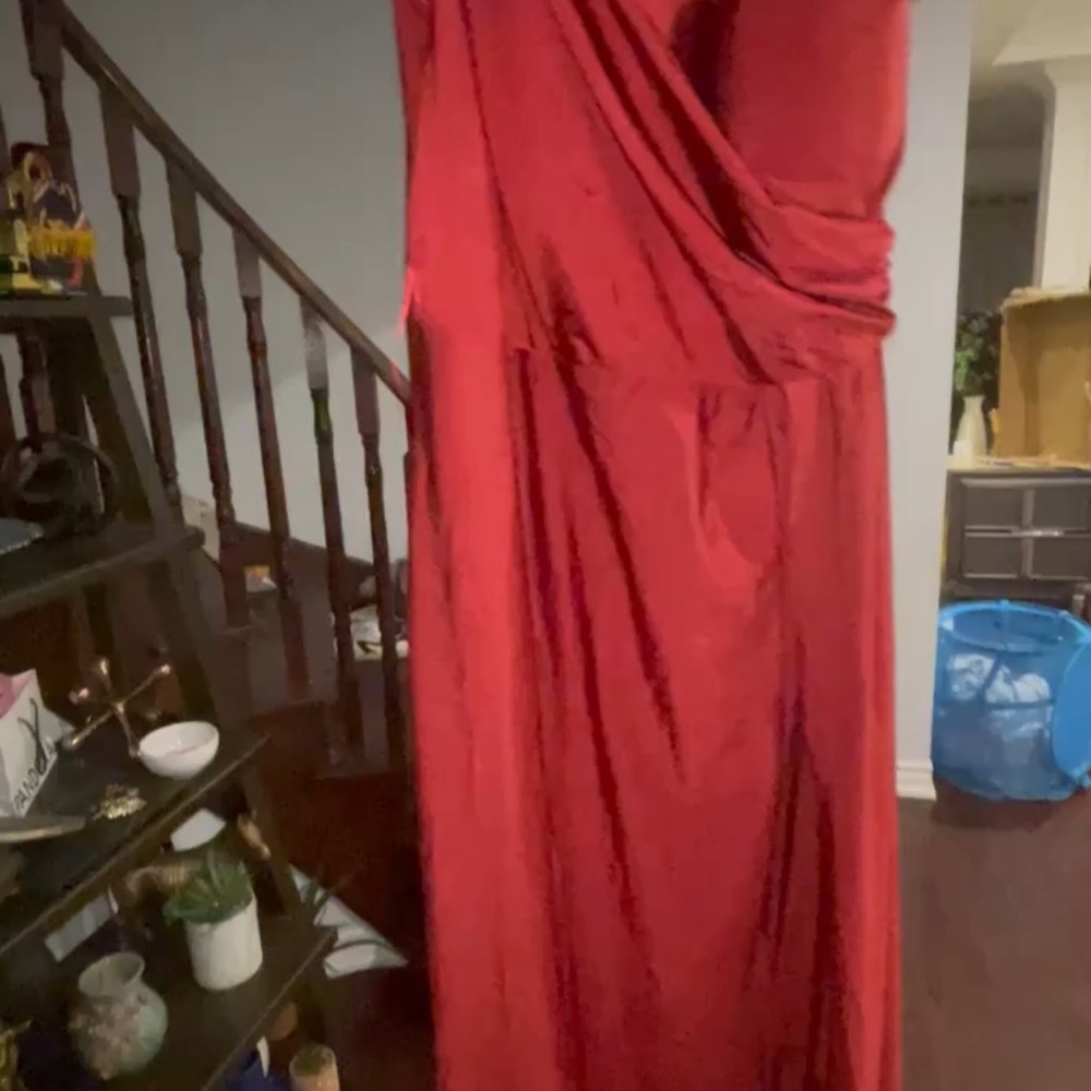 Fashion Nova Red Wedding Dress